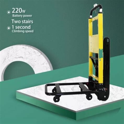 Electric Folding Stair Climbing Hand Truck Cart Dolly Lb Load