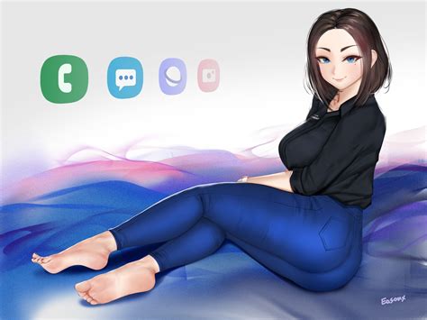 Samsung Sam Samsung Drawn By Easonx Danbooru