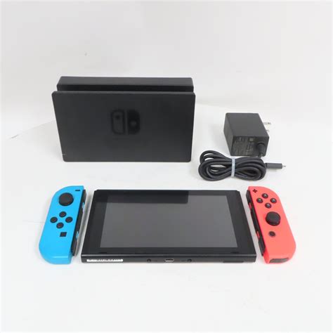 Nintendo HAC 001 01 Switch 32GB Video Game Console Red Blue Joycons