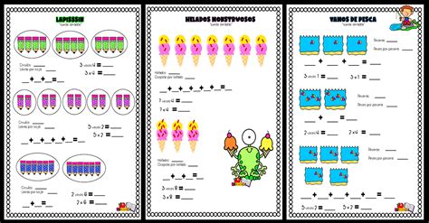 Ejercicios Relaci N Entre Suma Y Multiplicaci N Con Apoyos Visuales