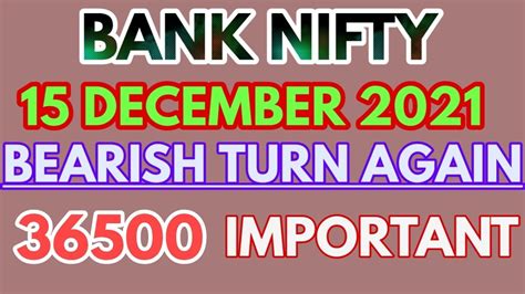 Bank Nifty Prediction Analysis For 15 Dec 2021 Banknifty Options For