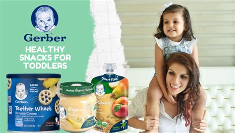 Toddler healthy snacks from Gerber | BeingMom &Beyond