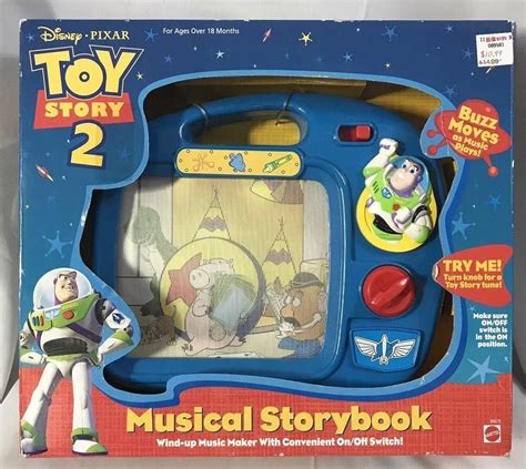 TOY STORY 2 Disney Pixar Musical Storybook (Brand New In The Box) Mattel ~ 1995 This magical Toy ...