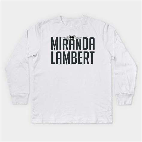 Miranda Lambert By Bardo Bardon Long Sleeve Tshirt Men Miranda