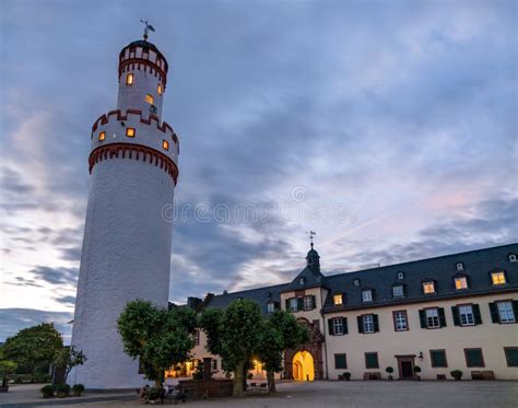 White Tower At Bad Homburg Castle In Hesse Germany Editorial Image