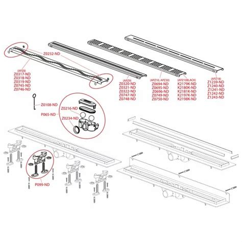 Set Rigola Pentru Dus Cu Capac Alcadrain Apz Simple Cm Apz M