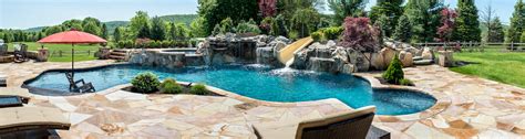 Bloomsbury Nj Custom Inground Swimming Pool Design Construction