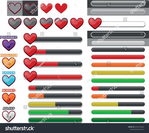 62,461 Health bar Stock Vectors, Images & Vector Art | Shutterstock