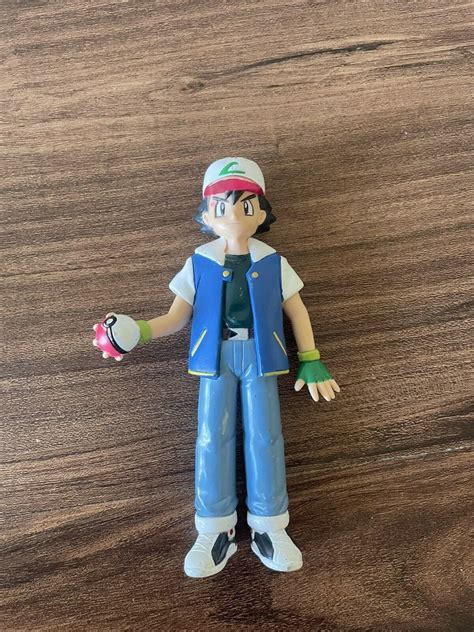 Mavin Vintage Tomy Ash Ketchum Pokemon Trainer Action Figure Toy