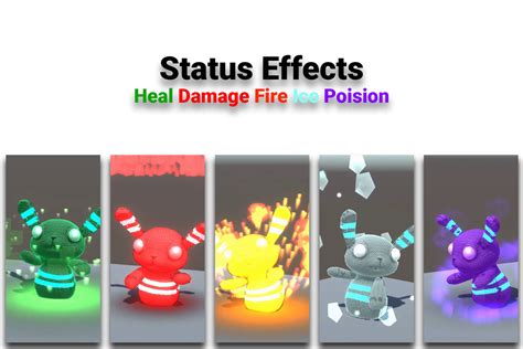 Statuseffectsurp Particleseffects Unity Asset Store