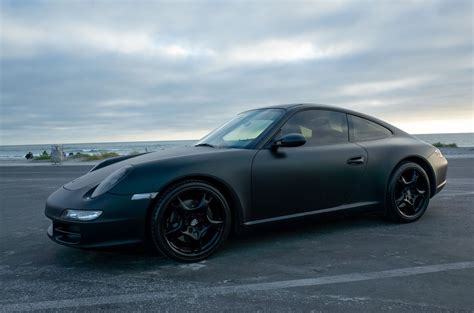 2006 Porsche 911 Carrera S 6 Speed Manual Matte Black Paint