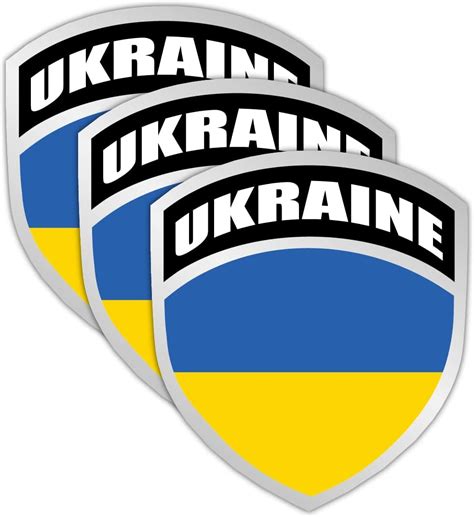 Support Ukraine Ukrainian Flag Car Sticker Bumper Sticker