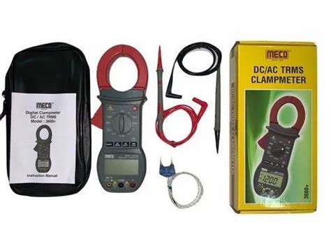 Meco 3600 AC DC True RMS Clamp Meter At Rs 3600 Piece Meco Digital