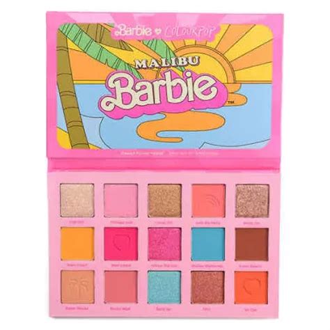 Paleta De Sombras Coleção Barbie Colourpop Cor Da Sombra Paleta De