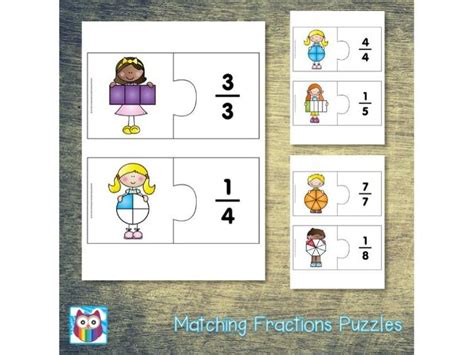 Matching Fractions Teaching Resources