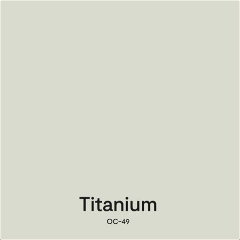 Benjamin moore titanium paint – Artofit