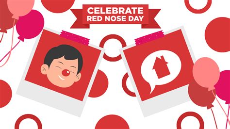 Free Red Nose Day Image Background Template Edit Online And Download