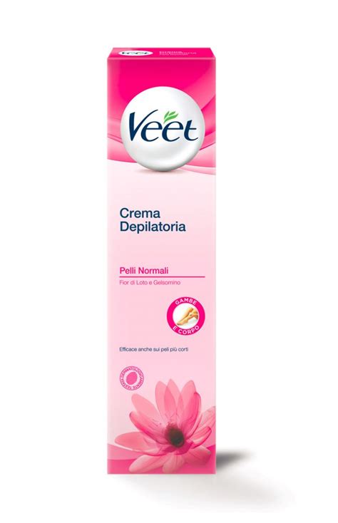 Veet Crema Depilatoria Natural Silk Fresh Per Pelli Normali Con Fior Di