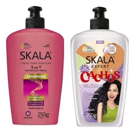 Skala Mais Cachos Gel Crema De Peinar 3en1 Ceramidas 250g