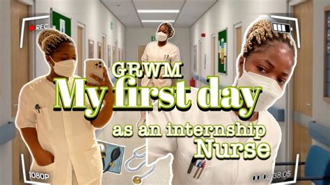 Grwmmy First Day As A Nurse Internship Student Ghana Germany