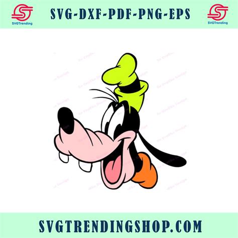 Goofy Svg 37 Svg Dxf Cricut Silhouette Cut File Instant