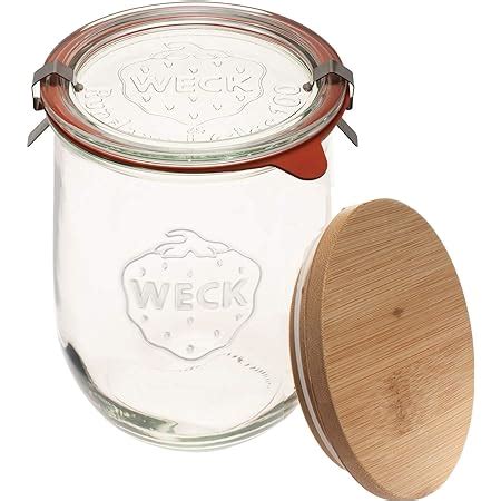 Amazon Weck Tulip Jar Sour Dough Starter Jars Large Glass Jar