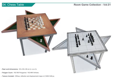 Games room pool table 3D model - TurboSquid 1424038