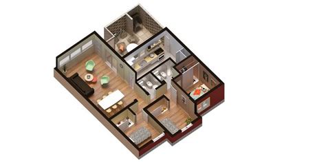 3d Floor plans - download free 3D model by bkstudio - Cad Crowd