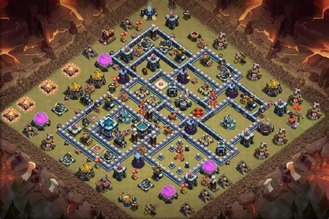 [TH13] How will you approach this Town Hall 13 Base ? Clash On : r ...