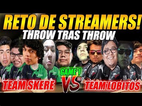 Reto De Streamers Game Elite Wolves Se Enfrenta Al Team De Tao