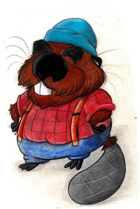 Lumberjack Beaver By Pineapplepidecd92 On Deviantart