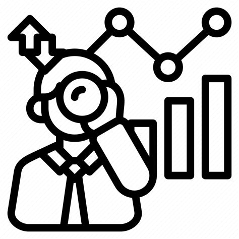 Predictive Chart Prediction Trend Analysis Chart Graph Infographic Icon Download On