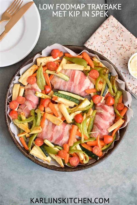 Low FODMAP Traybake Met Kip In Spek Groente Karlijn S Kitchen