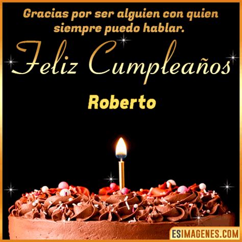 ºº Feliz Cumpleaños Roberto 30 Tarjetas y