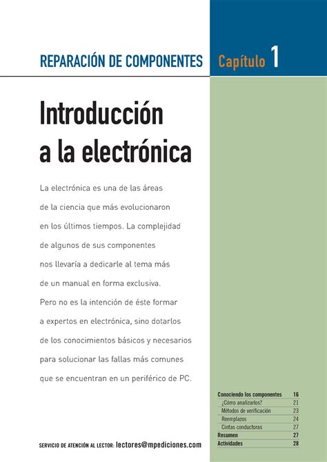 Introduccion A LA Electronica Componentes Introducción a la