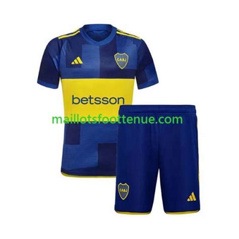 Maillot Tenue Ca Boca Juniors Enfant Domicile