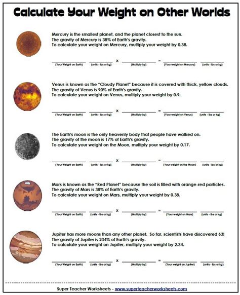 1000+ images about Science - Super Teacher Worksheets on Pinterest ...