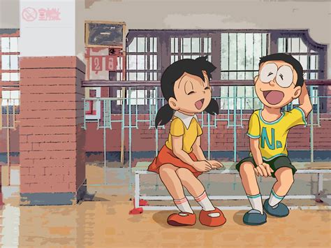 [100+] Nobita Shizuka Hd Wallpapers | Wallpapers.com