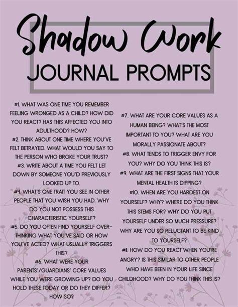 60 Days Of Shadow Work Journal Prompts For Healing And Growth Writing