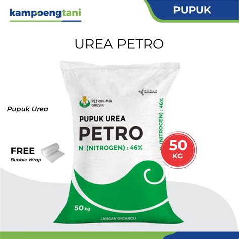 Jual Pupuk Urea Petro 50 Kg Non Subsidi Pupuk Nitrogen Petrokimia