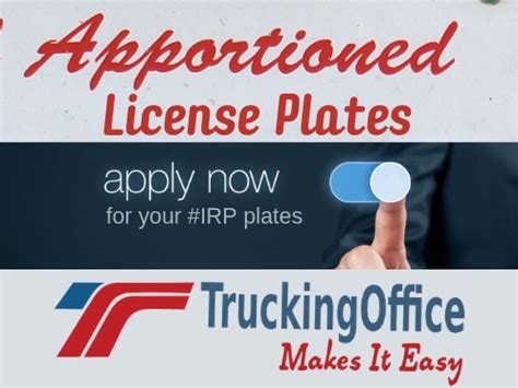 How to Apply for Your IRP Plates | Blog | TruckingOffice