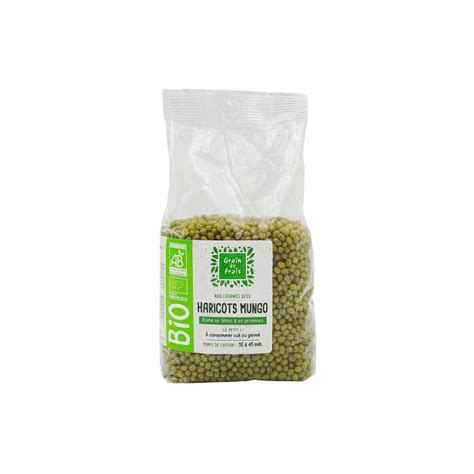 HARICOTS MUNGO BIO 500G Les Légumes secs Cabesto