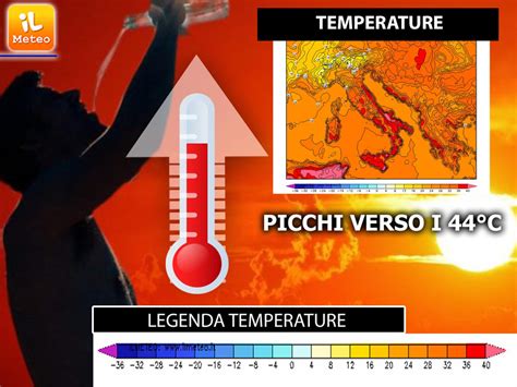 Meteo Temperature In Arrivo Un Ondata Di Caldo Africano Con Picchi