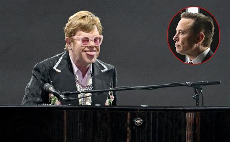 Elton John Turns His Back On Twitter Elon Musk Reacts Immediately