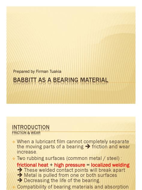 Analysis of Babbitt Materials for Bearing Applications | PDF | Casting (Metalworking) | Alloy