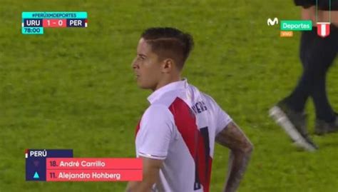 Perú vs Uruguay EN VIVO así fue el reestreno de Alejandro Hohberg con