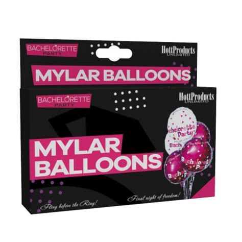 Bachelorette Party Mylar Balloons