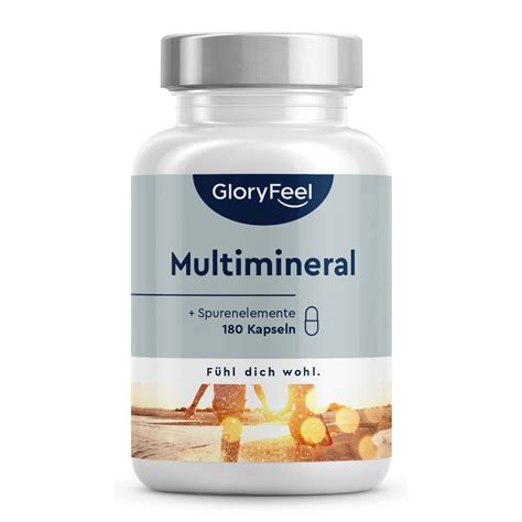 Gloryfeel Multimineral Calcium Magnesium Zink Kapseln St Shop