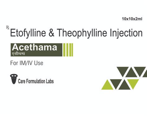 Etofylline And Theophylline Injection At Rs 896 Box In New Delhi ID