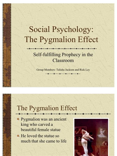 Pygmalion Effect